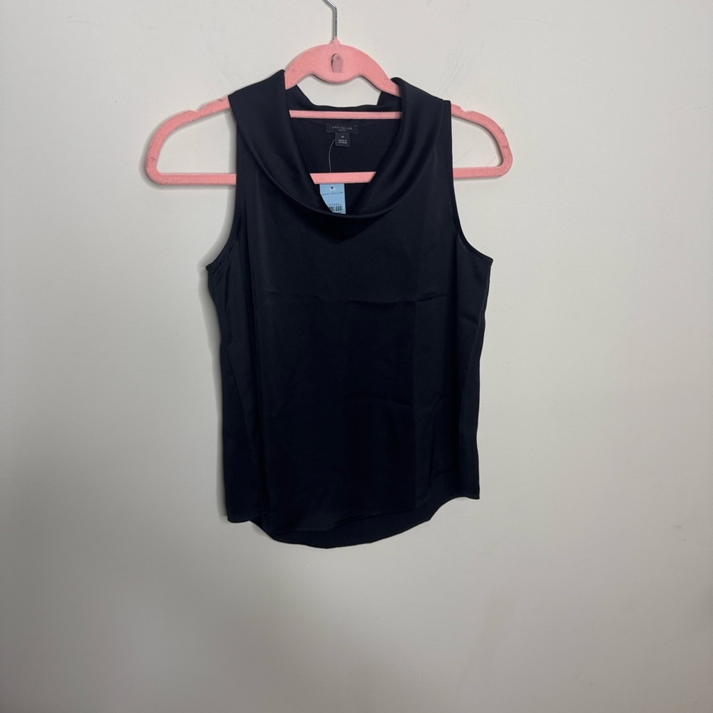 Ann Taylor Classic Black Tank Top - Picture 4 of 5